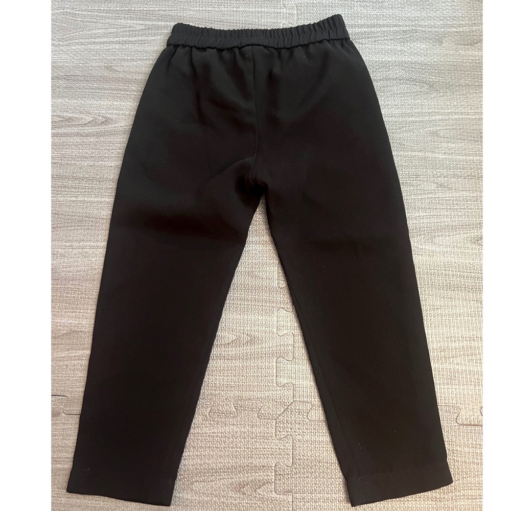 Crewcuts J.Crew Kids Black Pull On Dress Pants Trousers Size 6 - Picture 3 of 4